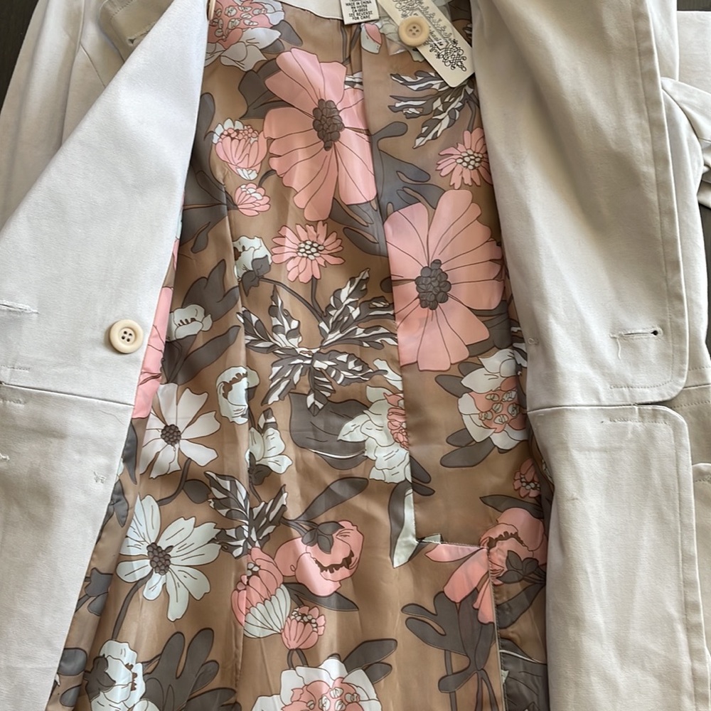 Urban Behavior Trench Coat, NEW - Picture 6 of 6